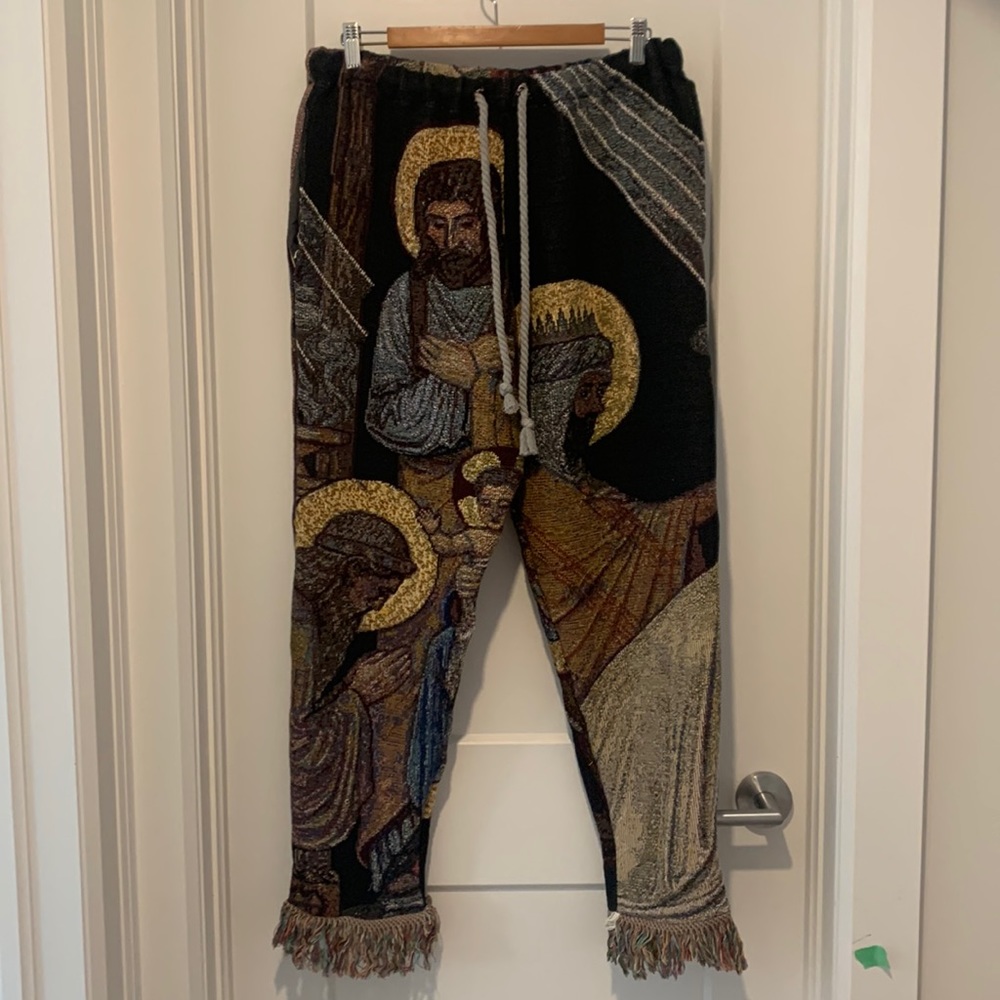 Brand new, one of a kind Blanket Pants